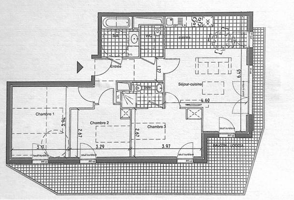 Appartement Familiale à Bagnolet - 80m2