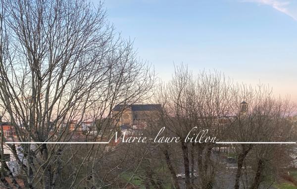 Appartement à vendre 3 pièces CHALLANS (85), une cave et un garage, vue sur le parc arboré et fleuri