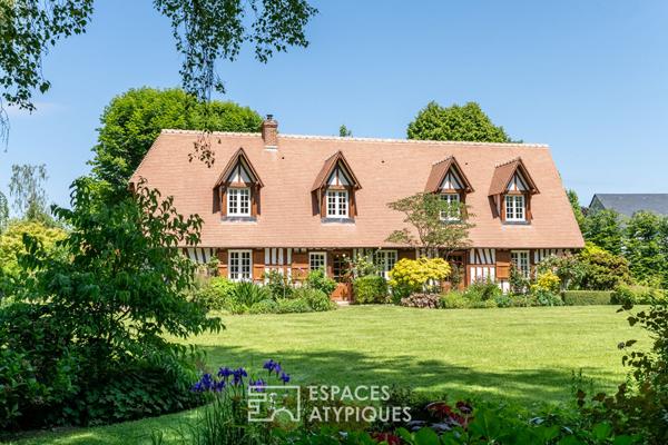 Élégante propriété normande avec gîte