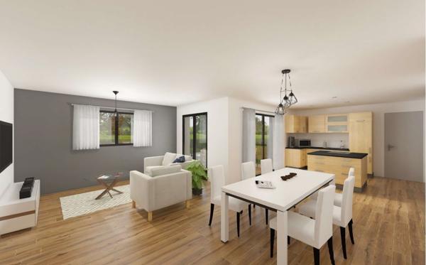 Terrain + Maison à vendre 5 pièces - 114 m²
