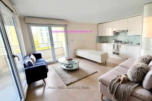 APPARTEMENT NEUF - LE HAVRE BLÉVILLE - T2 44 m2 - ACCÈS PMR - ASCENSEUR - LOGGIA - CAVE - PARKING