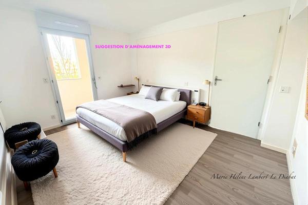 APPARTEMENT NEUF - LE HAVRE BLÉVILLE - T2 44 m2 - ACCÈS PMR - ASCENSEUR - LOGGIA - CAVE - PARKING