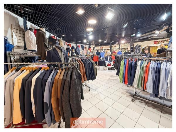 Senlis – Fonds de commerce prêt-à-porter masculin avec forte visibilité et excellente rentabilité