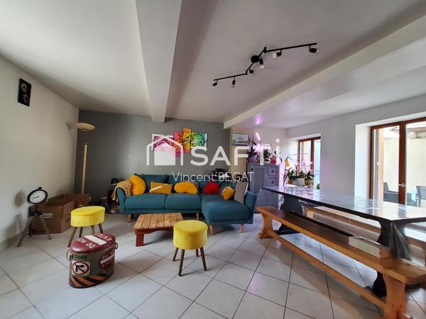 Maison en pierre, gare 10mn, 4 chambres