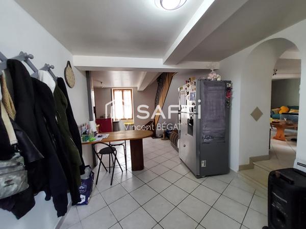 Maison en pierre, gare 10mn, 4 chambres