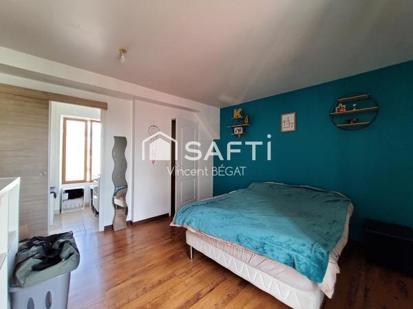 Maison en pierre, gare 10mn, 4 chambres