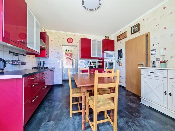 Maison avec 3 chambres, garage et jardin