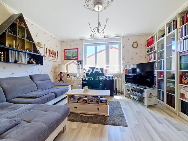 Maison avec 3 chambres, garage et jardin