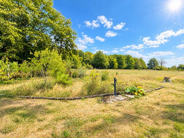Dans le perche, longère de 5 chambres sur 5 hectares sans voisin.