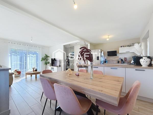 Maison plain-pied sur sous-sol 75 m2 3 chambres