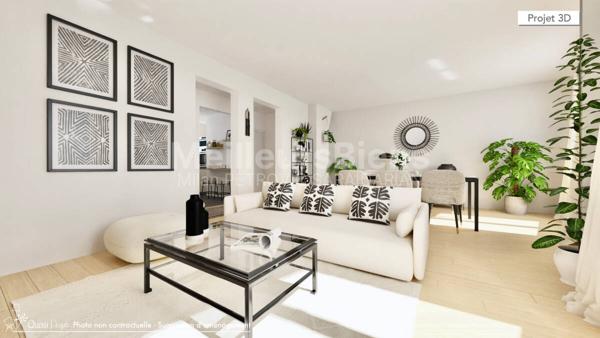 Saint-Mandé - À VENDRE - Très beau 3 Pièces de 55 m²