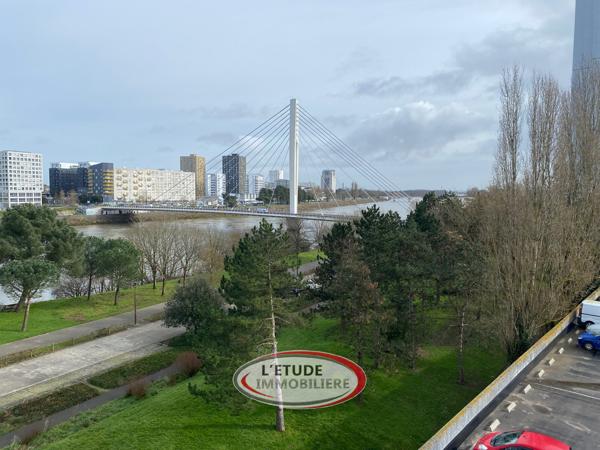 Nantes, secteur Beaulieu, appartement T2 avec locataire en place