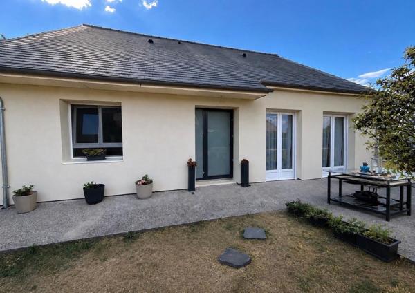 Maison de plain-pied lumineuse avec garage – À découvrir sans tarder !