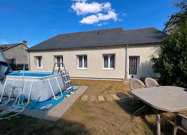 Maison de plain-pied lumineuse avec garage – À découvrir sans tarder !