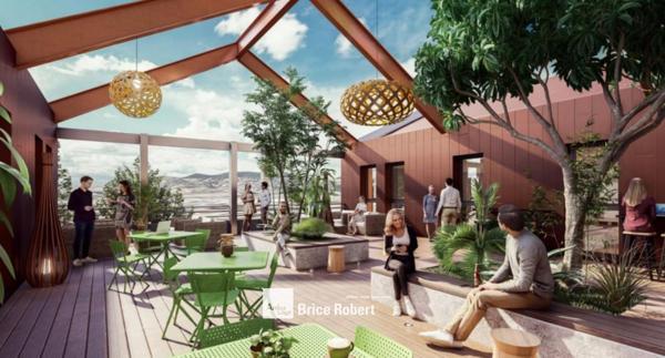 Bureaux à louer à Dardilly avec terrasses privatives en Techlid