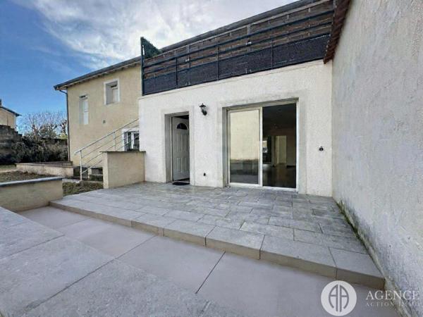 Chanas (38150) appartement rez de chaussee