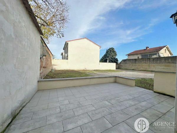 Chanas (38150) appartement rez de chaussee