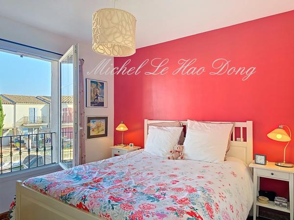 Charmante marina avec 03 chambres en duplex à vendre à Aigues-Mortes (30220)