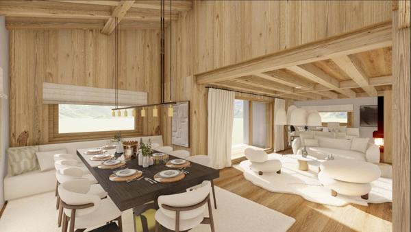 Superbe chalet neuf au Planelet Megeve