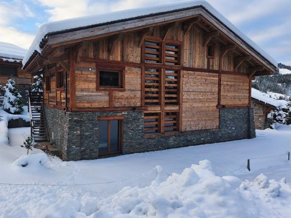 Superbe chalet neuf au Planelet Megeve