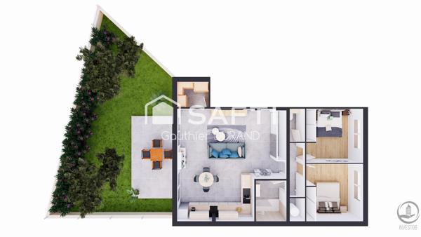 UN APPARTEMENT NEUF… AVEC L’ESPRIT D’UNE MAISON !