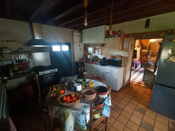Maison ancienne à renover-3 chambres-  grandes dépendances -3ha de terrain-Salles-Gironde-Aquitaine