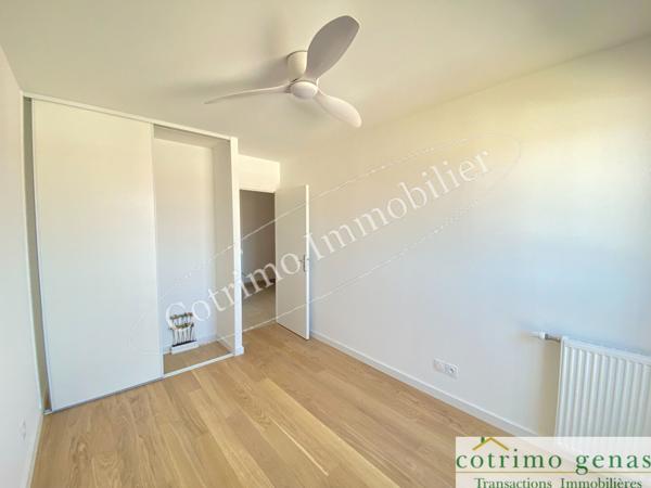GENAS Appartement 3P 64 m²+terrasse+jardin