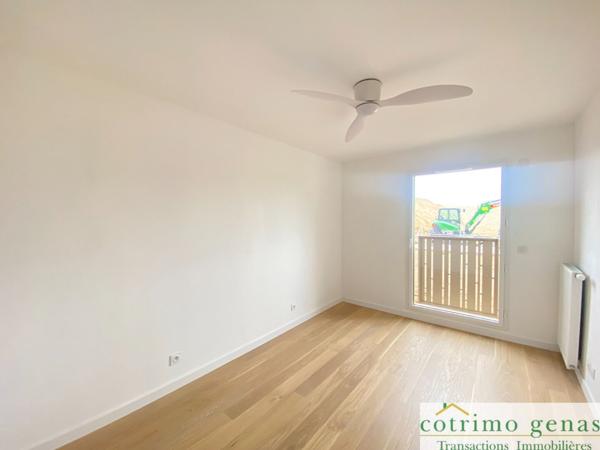 GENAS Appartement 3P 64 m²+terrasse+jardin