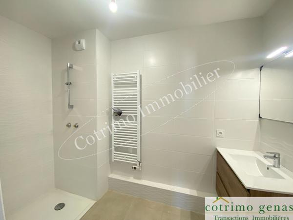 GENAS Appartement 3P 64 m²+terrasse+jardin