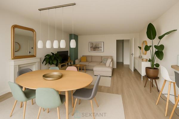 Duplex moderne avec terrasse et parkings