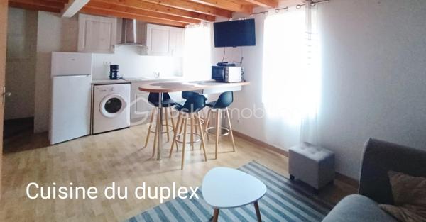 A vendre dans une rue commerçante, un immeuble de 3 lots d'habitation d'environ 90 m2, lumineux.
Lot N°1 avec accès en RDC : ancien local commercial pouvant être transformé en habitation avec une pièce  supplémentaire au 1 er étage, WC. Surface d'environ 36 m2.
Lot N° 2 à l'étage suivant : Beau studio d'environ 18 m2 composé d'un espace cuisine/salon, salle d'eau, WC. Climatisation. 
Lot N°3 aux deux derniers étages, se situe un très beau duplex d'environ 35 m2 entièrement restauré, deux chambres, salle d'eau et WC. Climatisation dans chaque pièce. 

Fort potentiel de rendement locatif grâce à son emplacement et sa rénovation.
La rénovation des Thermes depuis 2025 apporte une fréquentation en nette progression, offrant un contexte particulièrement favorable à l'investissement locatif.

Classé D 181
GES B 6

Estimation des coûts annuels d'énergie : 983 à 1 329€