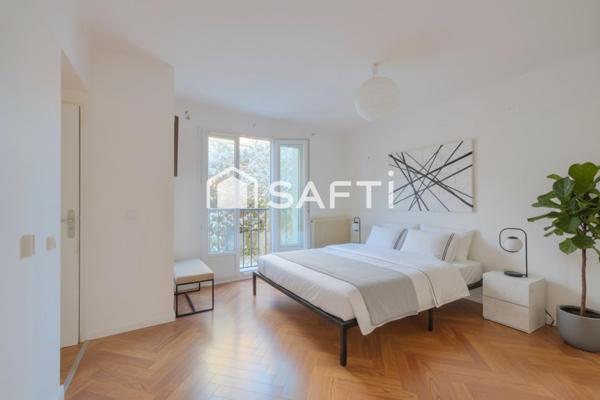 Appartement 4 pièces rez-de-jardin