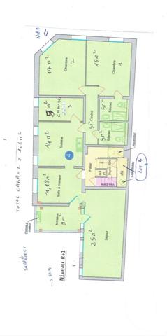 Appartement F6 à vendre  6 pièces - 105 m2 ARCACHON - 33