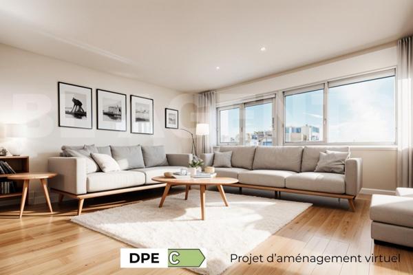 Appartement 2 pièces 49m²