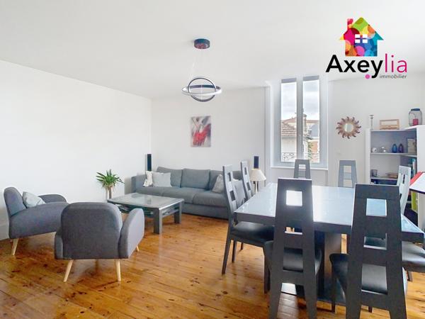 Le Coteau (42120) A VENDRE- LE COTEAU CENTRE- APPARTEMENT T6 ENTIÈREMENT RÉNOVÉ