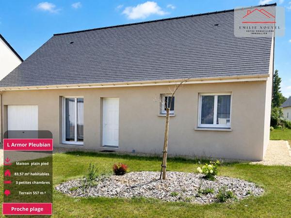L'Armor-Pleubian , Maison de plain-pied de 2024, 3 chambres et plage à pied