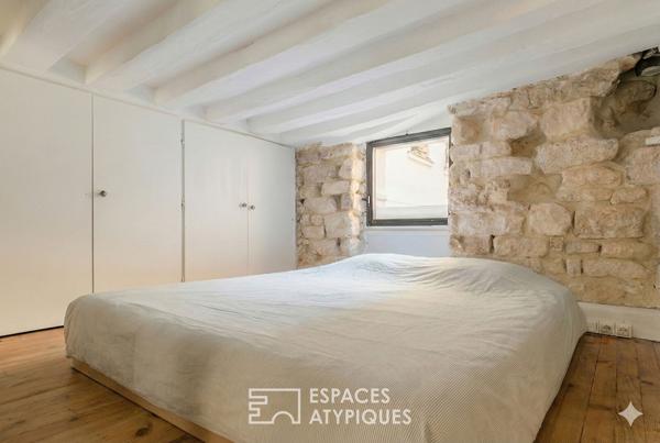 Appartement contemporain avec mezzanine au coeur de la rue du bac