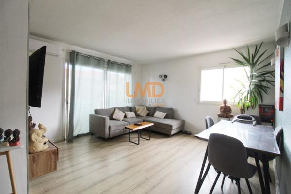Appartement T3 entièrement rénové avec terrasse et garage