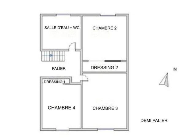 Maison Valence D Agen : Maison traditionnelle à fort potentiel - 165 m² habitable (4 chambres) sur 700 m² de terrain Secteur calme