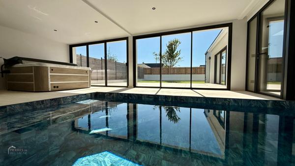 Maison contemporaine - 164.50 m2 - espace détente - GUILERS