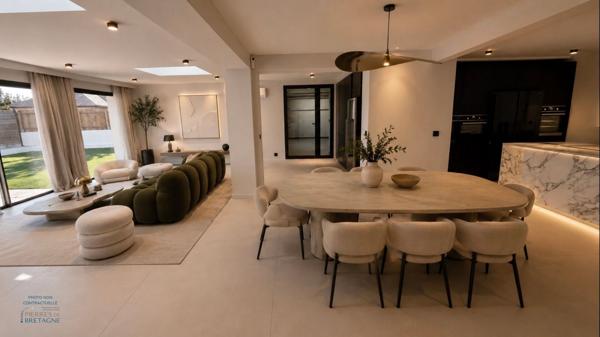 Maison contemporaine - 164.50 m2 - espace détente - GUILERS
