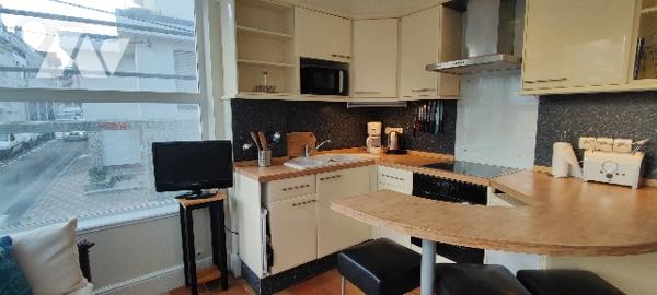 T2 de 40,52m² en excellent état dans petite copropriété en centre-ville du Touquet