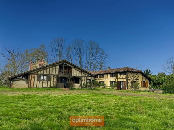 Authentique Landaise de caractère, 316 m² habitables sur 8000 M2. Cadre paisible
