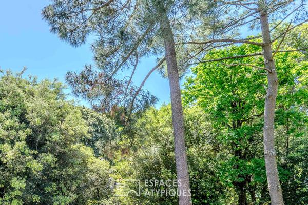 Pornichet – Sainte-Marguerite, maison d’architecte RT 2012 à 700 mètres de la plage