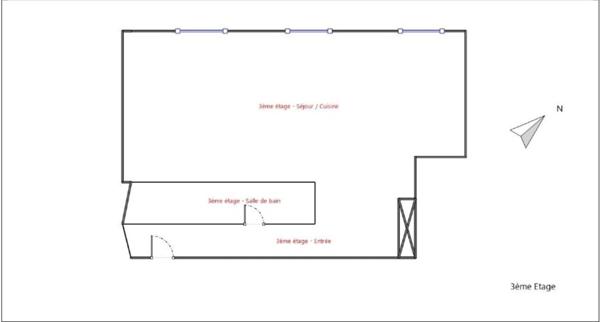 A vendre studio de 26m²- PARIS 12EME ARRONDISSEMENT (75)