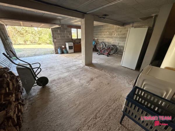 VERS - Maison bois avec sous-sol, sur 5000m² de terrain