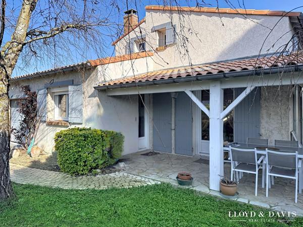 Meschers centre : Maison 144 m², 3 chambres, terrain 548 m²