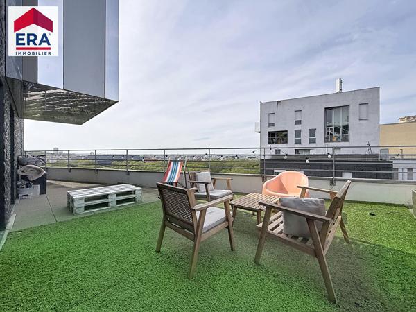 APPARTEMENT 2 PIECES 42m² + TERRASSE 36m²- PROCHE PARIS 13EME