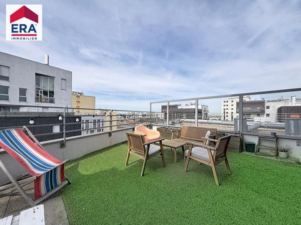 APPARTEMENT 2 PIECES 42m² + TERRASSE 36m²- PROCHE PARIS 13EME