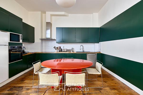 Loft en duplex avec verrières – Place des Victoires